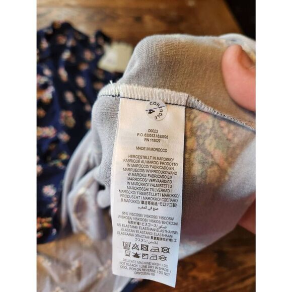 NWT Boden Clara jersey dress in navy, pretty bird print sz 2P - Picture 5 of 6